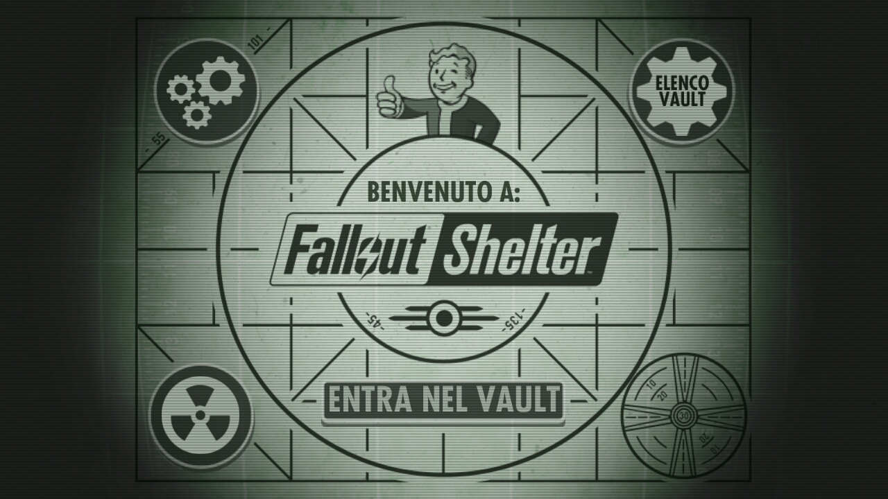Fallout Shelter Main Menu
